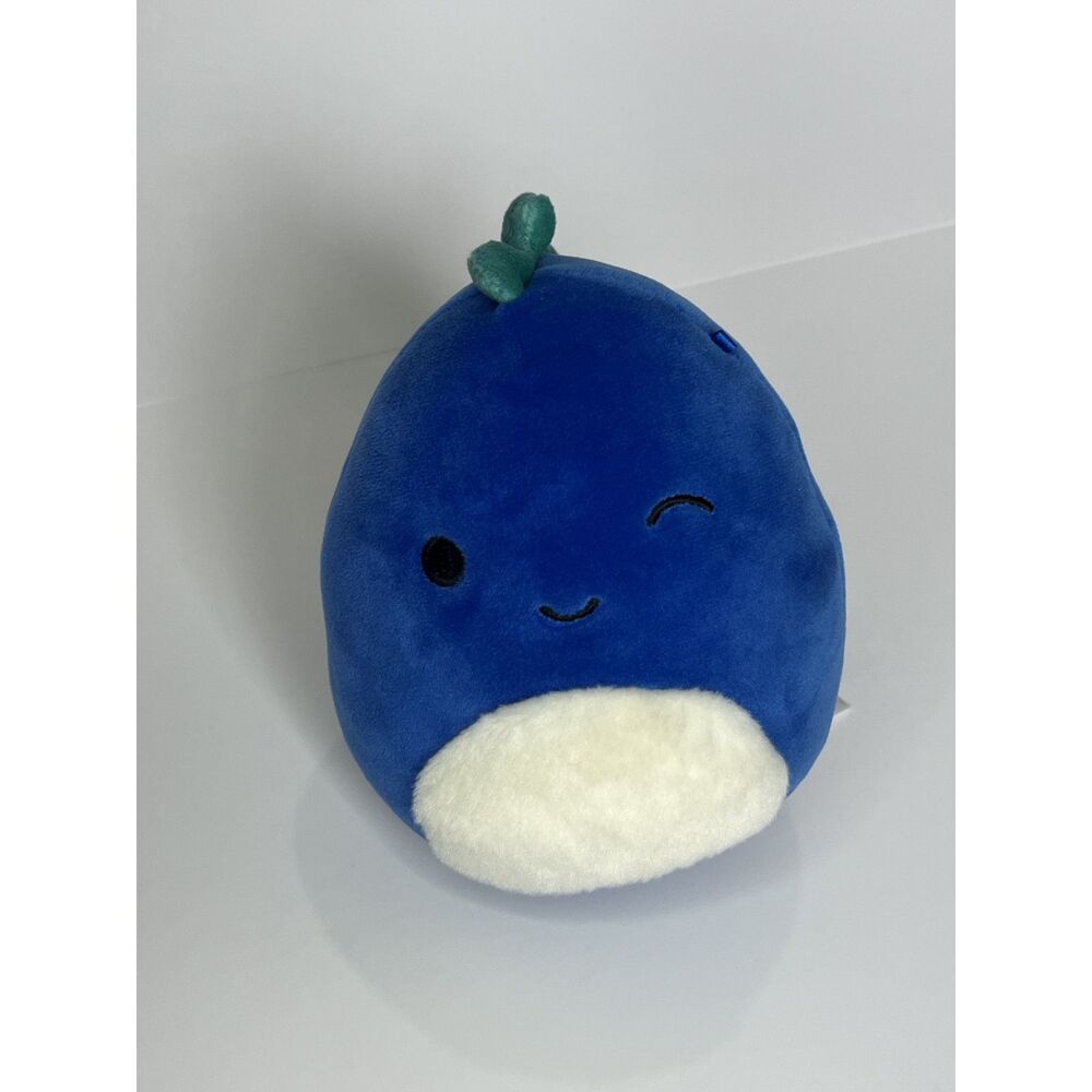 Blueberry Dino Squishmallows Plush – Great Condition